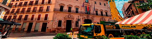 grúa torre móvil