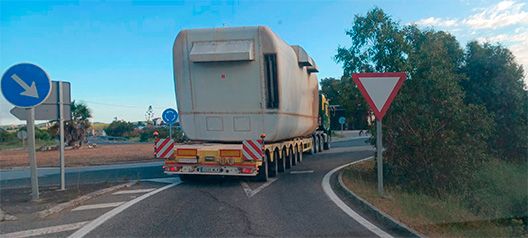 càrrega sobredimensionada